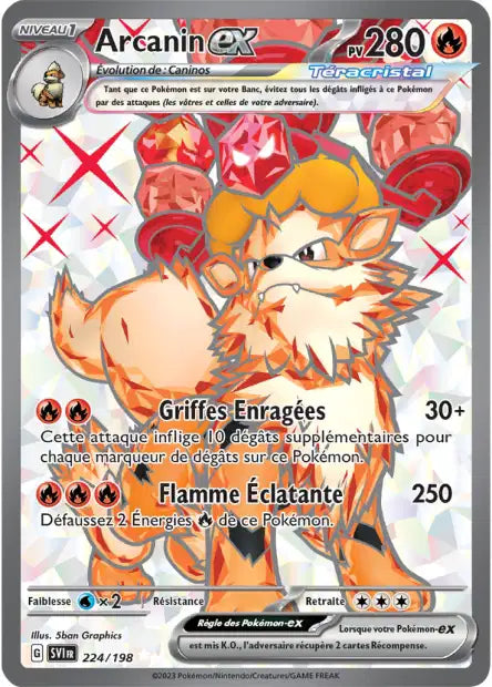 Arcanin Ex Full art - Écarlate et violet - 224/198