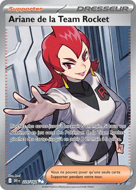 Ariane de la Team Rocket - Rivalités Destinées -224/182