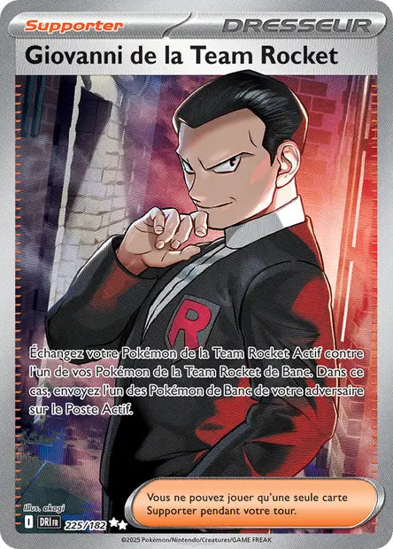 Giovanni de la Team Rocket - Rivalités Destinées -225/182