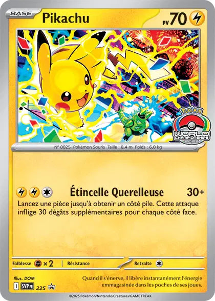 Pikachu World Championships 2025 - Promo  - SVP225