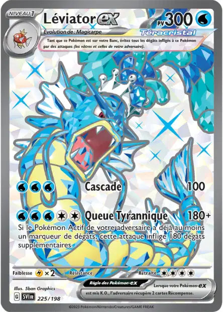 Léviator Ex Full art - Écarlate et violet - 225/198