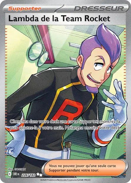 Lambda de la Team Rocket - Rivalités Destinées -226/182
