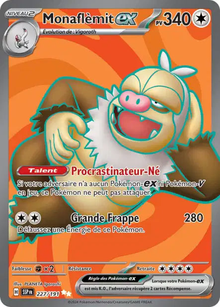 Monaflemit Ex Full art - Etincelles Déferlantes - 227/191