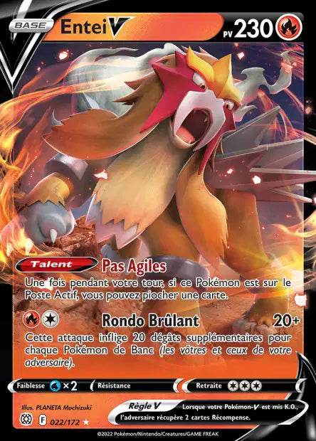 Entei V - Stars Etincelantes - 022/172