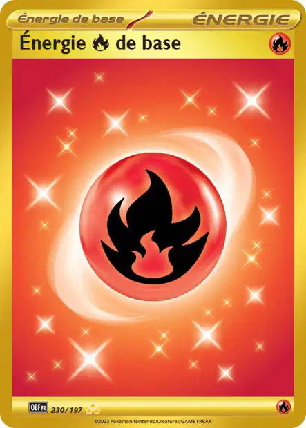 Energie Feu Gold -Flammes Obsidiennes - 230/197