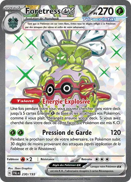 Foretress Ex Full art - Evolution à Paldea - 230/193