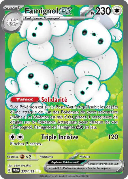 Momartik Ex Full art - Faille Paradoxe - 217/182