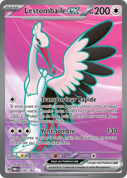 Lestombaile Ex Full art - Faille Paradoxe - 234/182