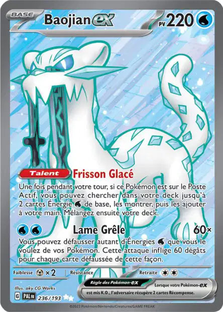 Baojian Ex Full art - Evolution à Paldea - 236/193