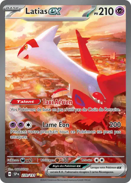 Latias Ex Alternative - Etincelle Deferlante - 239/191