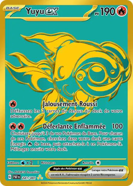 Yuyu Ex Gold - Destinées de Paldea - 241/091