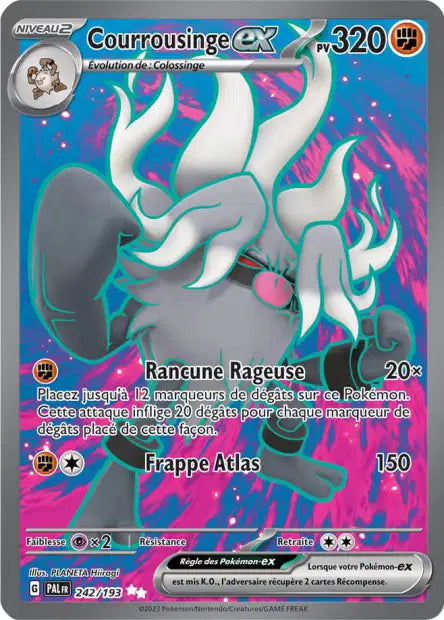 Courrousinge Ex Full art - Evolution à Paldea - 242/193