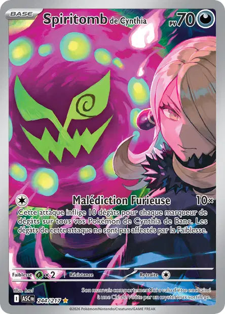 Spiritomb IR  - Héros Transcendants  - 244/217