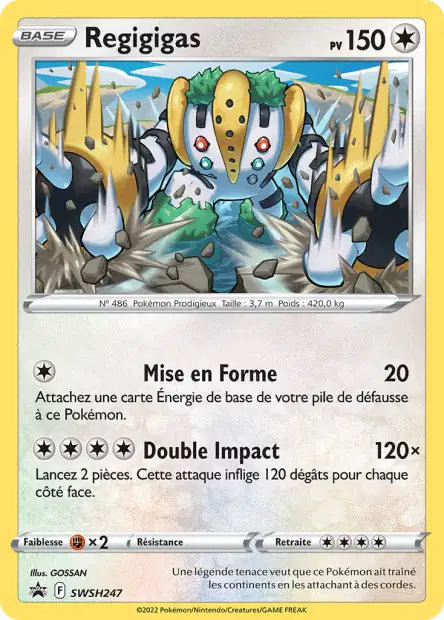 Regigigas holo - Promo - SWSWH247