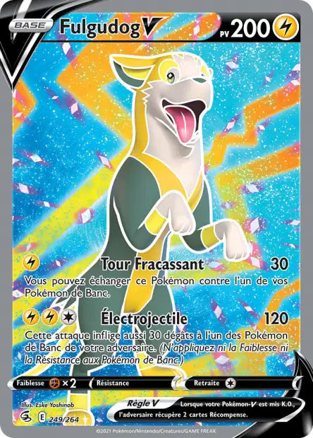 Fulgudog V Full art - Poing de fusion - 249/264