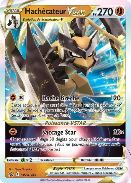 Hachecateur V star - Promo - SWSH249
