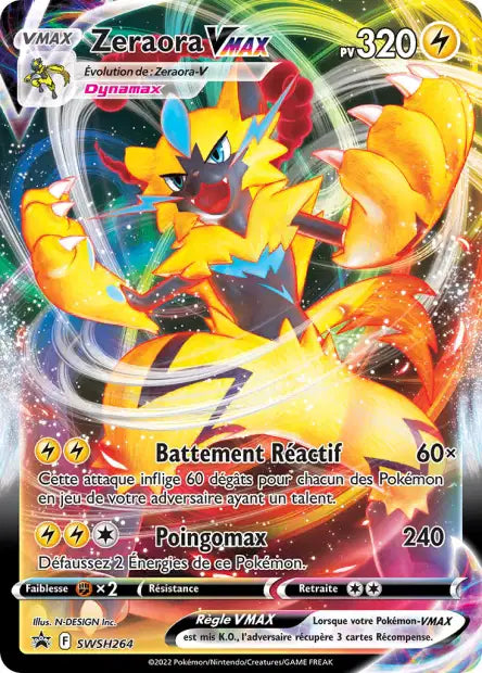 Zeraora V max  - Promo - SWSH264