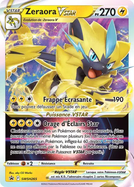 Zeraora V star - Promo - SWSH265