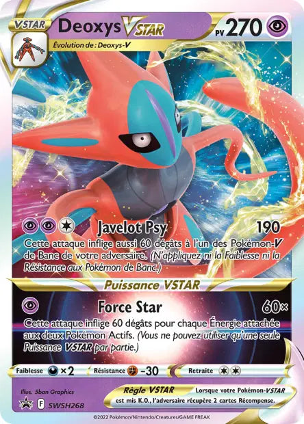 Deoxys V star - Promo - SWSH268