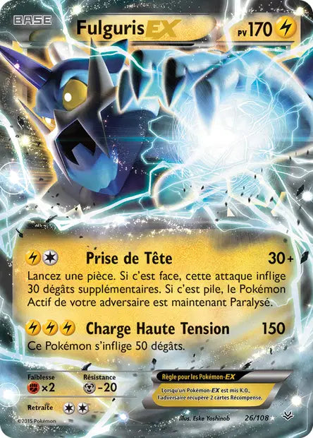 Fulguris Ex - XY Ciel Rugissant - 26/108
