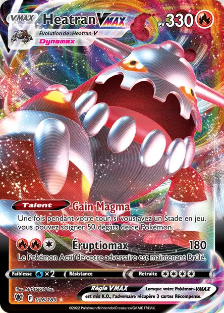 Heatran Vmax - Astres Radieux - 026/189