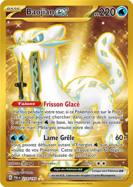 Baojian Ex Gold - Evolution à Paldea - 274/193
