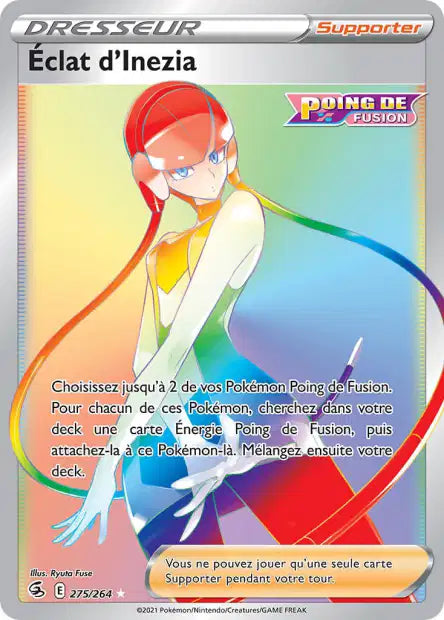 Eclat d Inezia Rainbow - Poing de fusion - 275/264