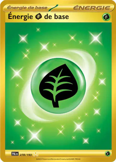 Energie Plante Gold  - Evolution à Paldea - 278/193