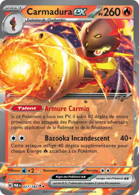 Carmadura Ex - Faille Paradoxe - 027/182