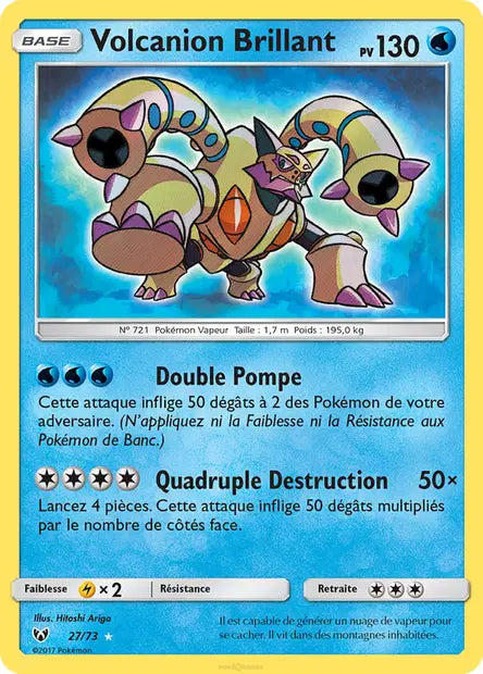 Volcanion Brillant - Légendes Brillantes - 27/73
