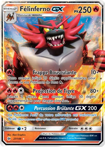 Felinferno Gx - Soleil et Lune- 27/149