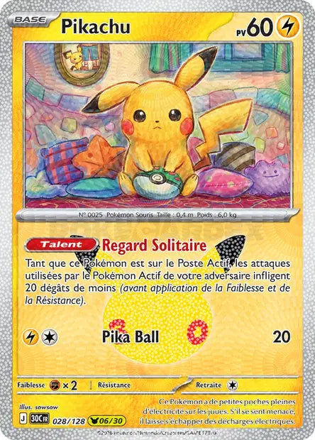 Pikachu Holo - 30e Anniversaire -028/128