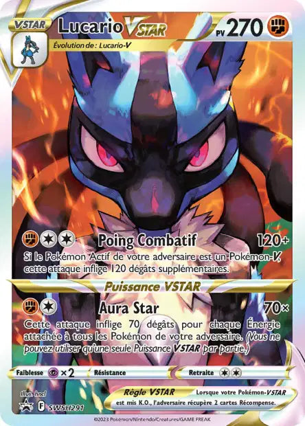 Lucario V star - Promo - SWSH291