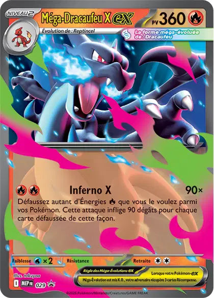 Mega Dracaufeu X Ex - Promo - MEP029