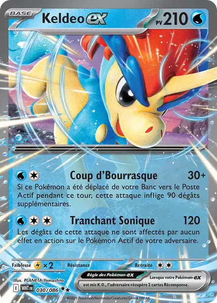 Keldeo Ex  - Flamme Blanche  - 030/086