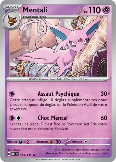 Mentali holo - Evolution Prismatique  -033/131