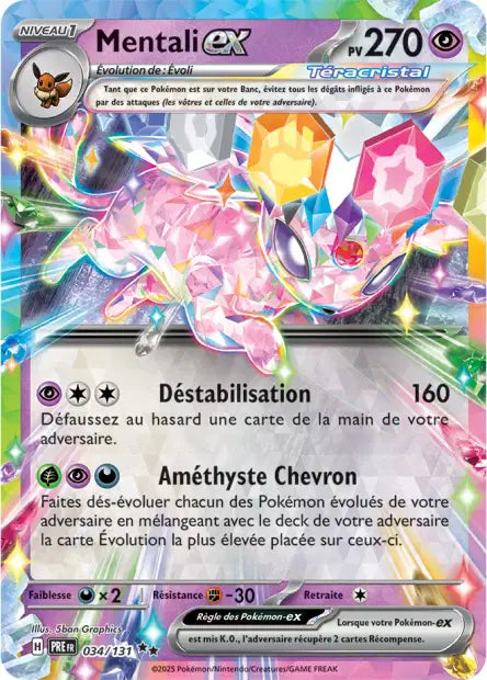 Mentali Ex -Evolutions Prismatiques - 034/131
