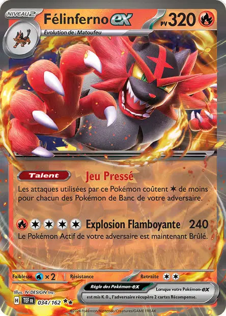 Felinferno Ex - Forces Temporelles - 034/162