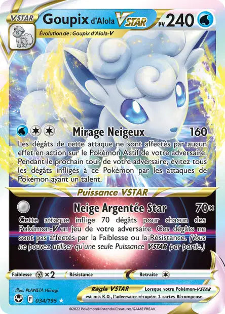 Goupix V star - Tempête argentée - 034/195