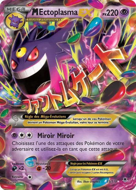 M Ectoplasma Ex - XY Vigueur Spectrale  - 35/119