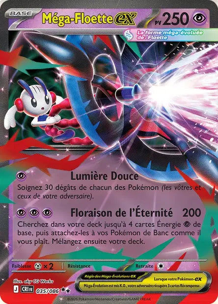 Mega Floette Ex - Chaos Ascendant -035/086