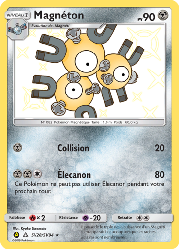 Magneton Shiny - Destinée Occulte - SV28/SV94