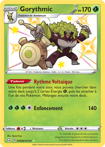 Gorythmic Shiny  - Destinées Radieuses - SV006/SV122
