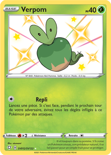 Verpom Shiny  - Destinées Radieuses - SV012/SV122