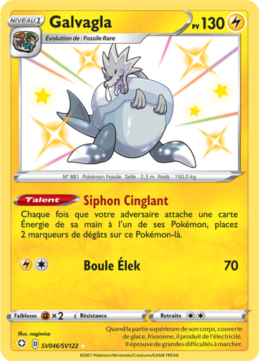 Galvagla Shiny  - Destinées Radieuses - SV046/SV122