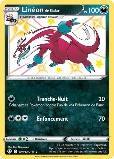 Linéon Shiny  - Destinées Radieuses - SV079/SV122