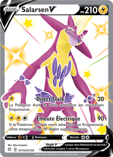 Salarsen V Shiny  - Destinées Radieuses - SV112/SV122