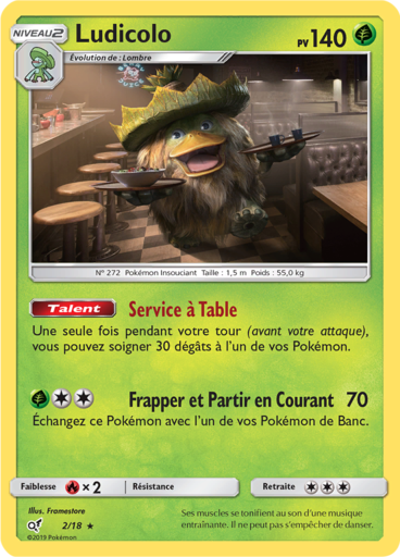 Ludicolo Holo - Détective Pikachu  - 2/18