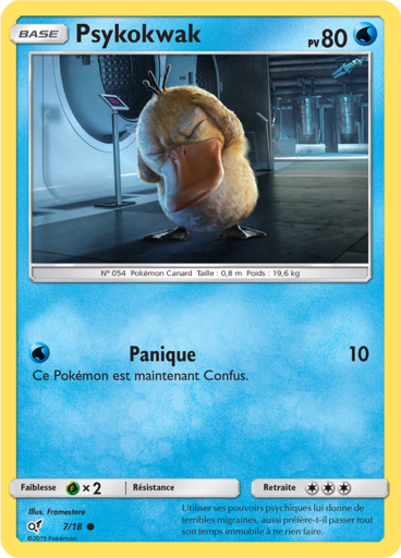 Psykokwak Holo - Détective Pikachu  - 7/18