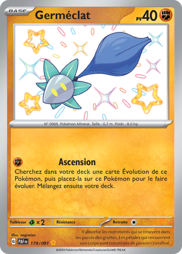 Germéclat Shiny- Destinées de Paldea - 179/091
